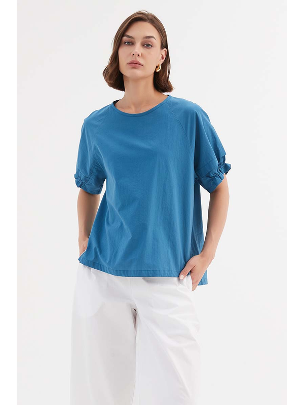 Tirelli Ruffle Sleeve Detail Top