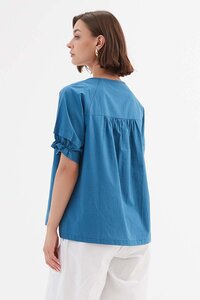 Tirelli Ruffle Sleeve Detail Top