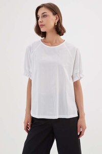 Tirelli Ruffle Sleeve Detail Top