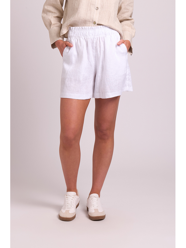 Oh Three Plain Paperbag Waist Shorts