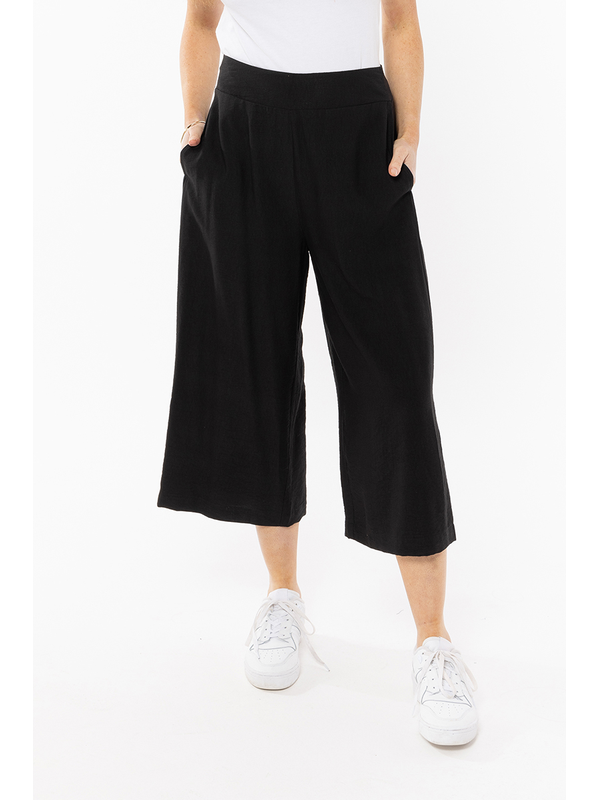 Billie The Label Essential Wide Leg Cropped Pant