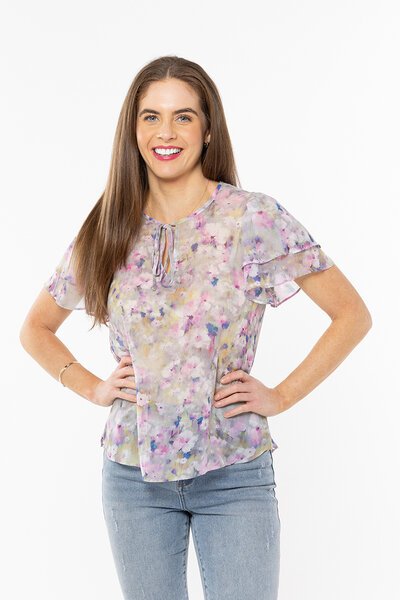 Leila + Luca Florist Sophie Top-new-Preen