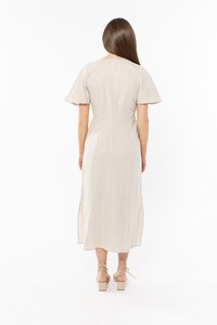 Seeking Lola Applause Linen Blend Dress