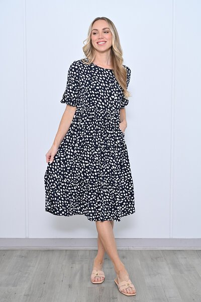 New U Shiloh Print Dress-new-Preen