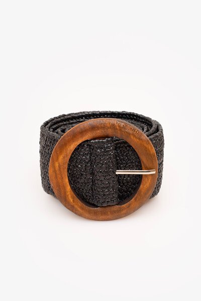 Antler Rattan Stretch Belt-best-sellers-Preen