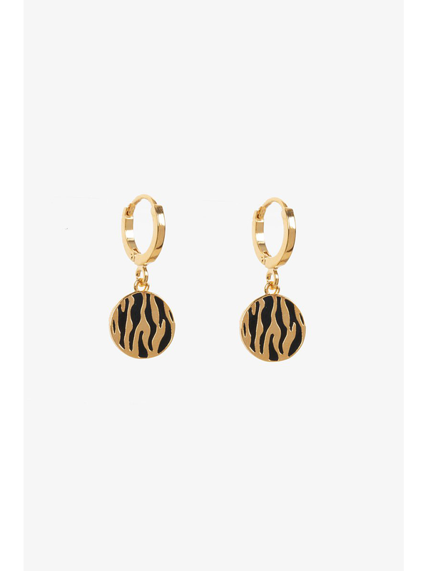 Antler Safari Huggie Earring