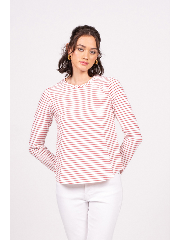 Wilson Trollope LS Emilia Stripe Top