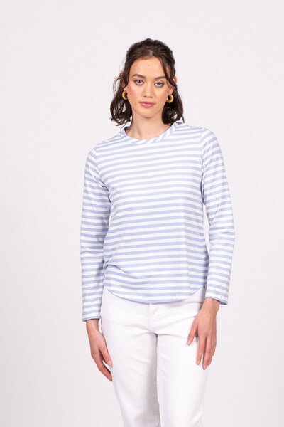 Wilson Trollope LS Emilia Stripe Top-new-Preen