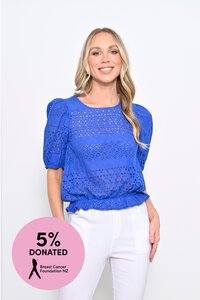 Natural Bay Kiara Lace Top