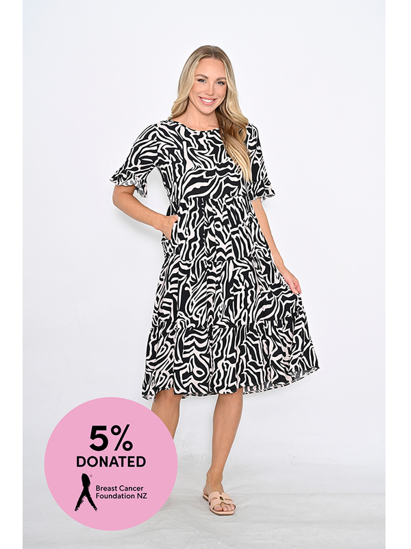 New U Shiloh Print Dress