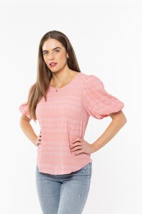 Seeking Lola Carefree Stretch Top