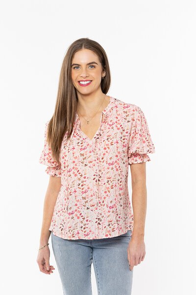 Leila + Luca Blush Love Honey Blouse-new-Preen