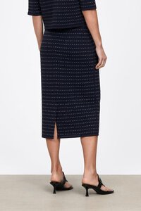 Veronika Maine Stripe Knit Skirt