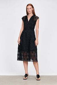 Veronika Maine Daisy Embroidery Dress