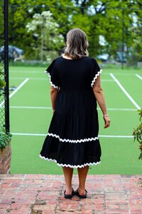 Glam Harmony Tiered Dress