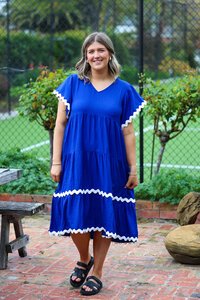 Glam Harmony Tiered Dress