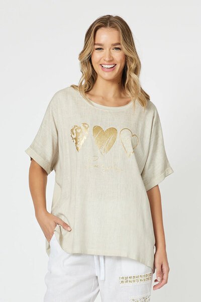 Threadz Hearts T-Shirt-new-Preen