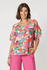 Clarity Garden Party Top