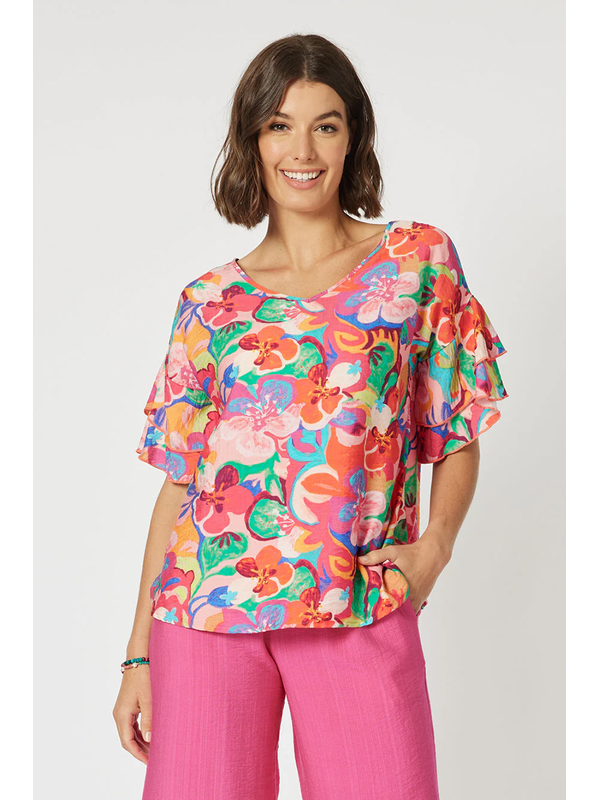 Clarity Garden Party Top