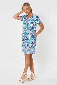 Gordon Smith Santa Monica Frill Hem Dress