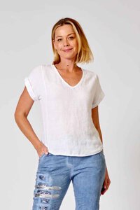 La Strada V-Neck Top