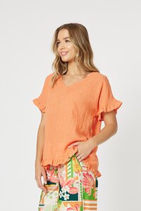 Threadz Tulum V Neck Top