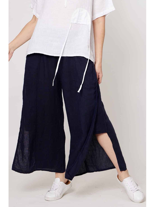 La Strada Side Split Pants