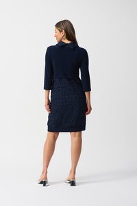 Joseph Ribkoff Cowl Texture Dress