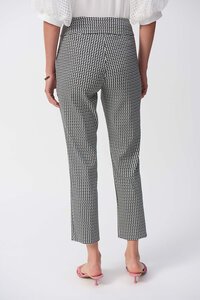 Joseph Ribkoff Geometric Crop Pant