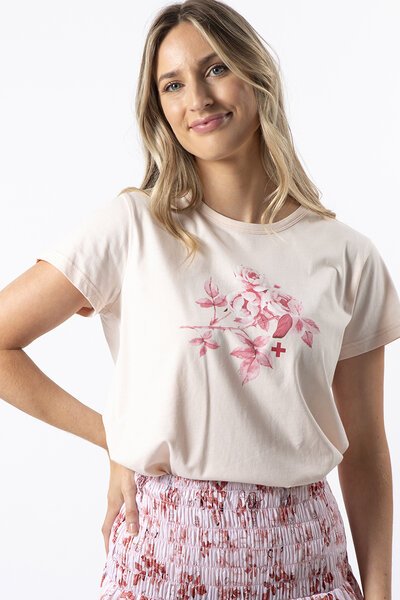 Stella + Gemma Jolie Rose T Shirt-new-Preen