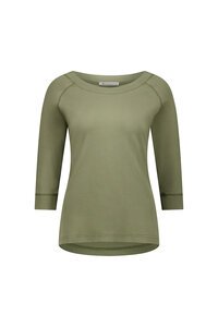 Vassalli Boat Neck 3-4 Sleeve Top