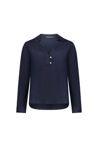 Vassalli Long Sleeve 1-2 Placket Shirt