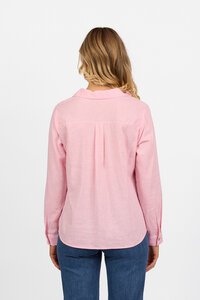 Vassalli Long Sleeve 1-2 Placket Shirt