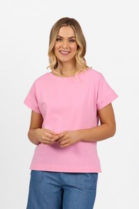 Vassalli Stepped Hem Top