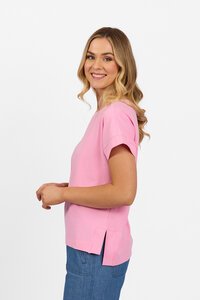 Vassalli Stepped Hem Top