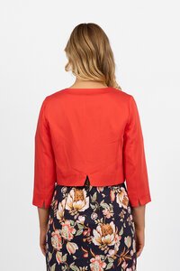 Vassalli Single Button Cropped Jacket