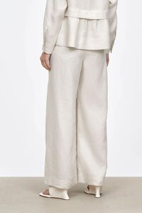 Veronika Maine European Linen Wrap Pant