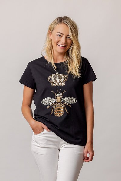 Moss Queen Bee Tee-new-Preen