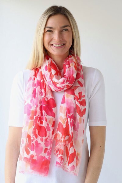 Archer House Colour Burst Print Scarf-best-sellers-Preen