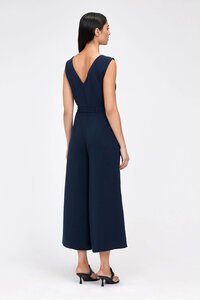 Veronika Maine Boat Neck Jumpsuit