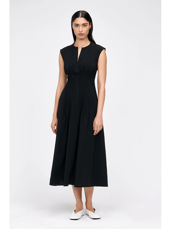 Veronika Maine Tuck Waist Dress