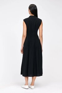 Veronika Maine Tuck Waist Dress