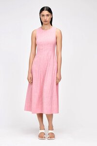 Veronika Maine Marled Midi Dress