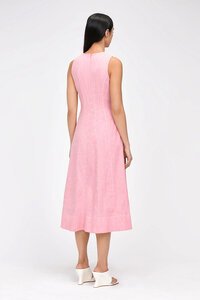 Veronika Maine Marled Midi Dress