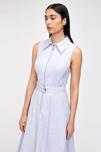 Veronika Maine Marled Shirt Dress