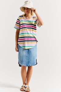 Betty Basics Rainbow Ariana Tee