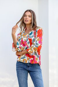 Joop & Gypsy Jardin de Fleurs Abby Top