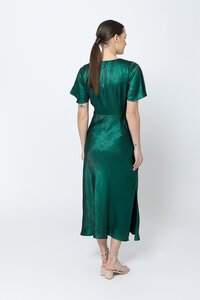 Seeking Lola Emerald Shimmer Applause Dress