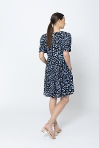 Seeking Lola Azure Petal Lily Dress