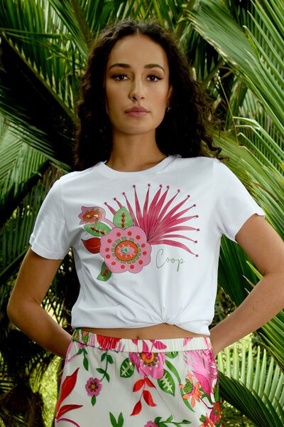 Coop Keep Palm & Carry On Tee-new-Preen